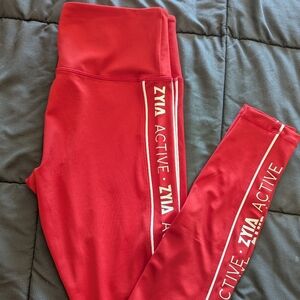 Zyia Active Red Leggings